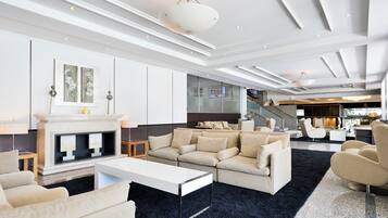 Zona de estar del vestíbulo