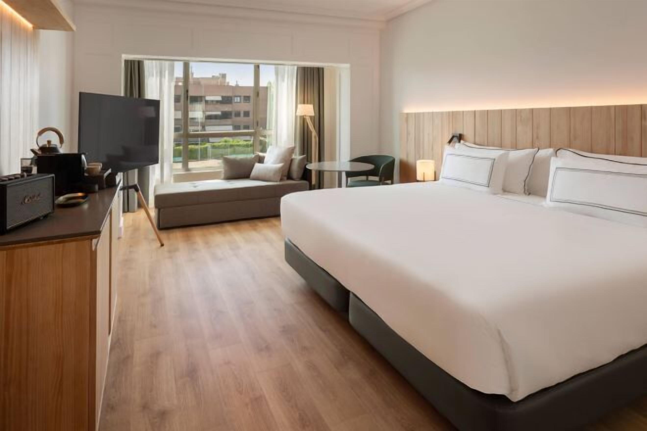 In-room safe, blackout curtains, soundproofing, iron/ironing board