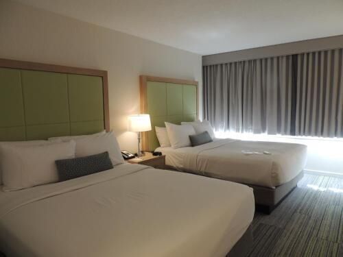 Premium bedding, pillow-top beds, in-room safe, desk