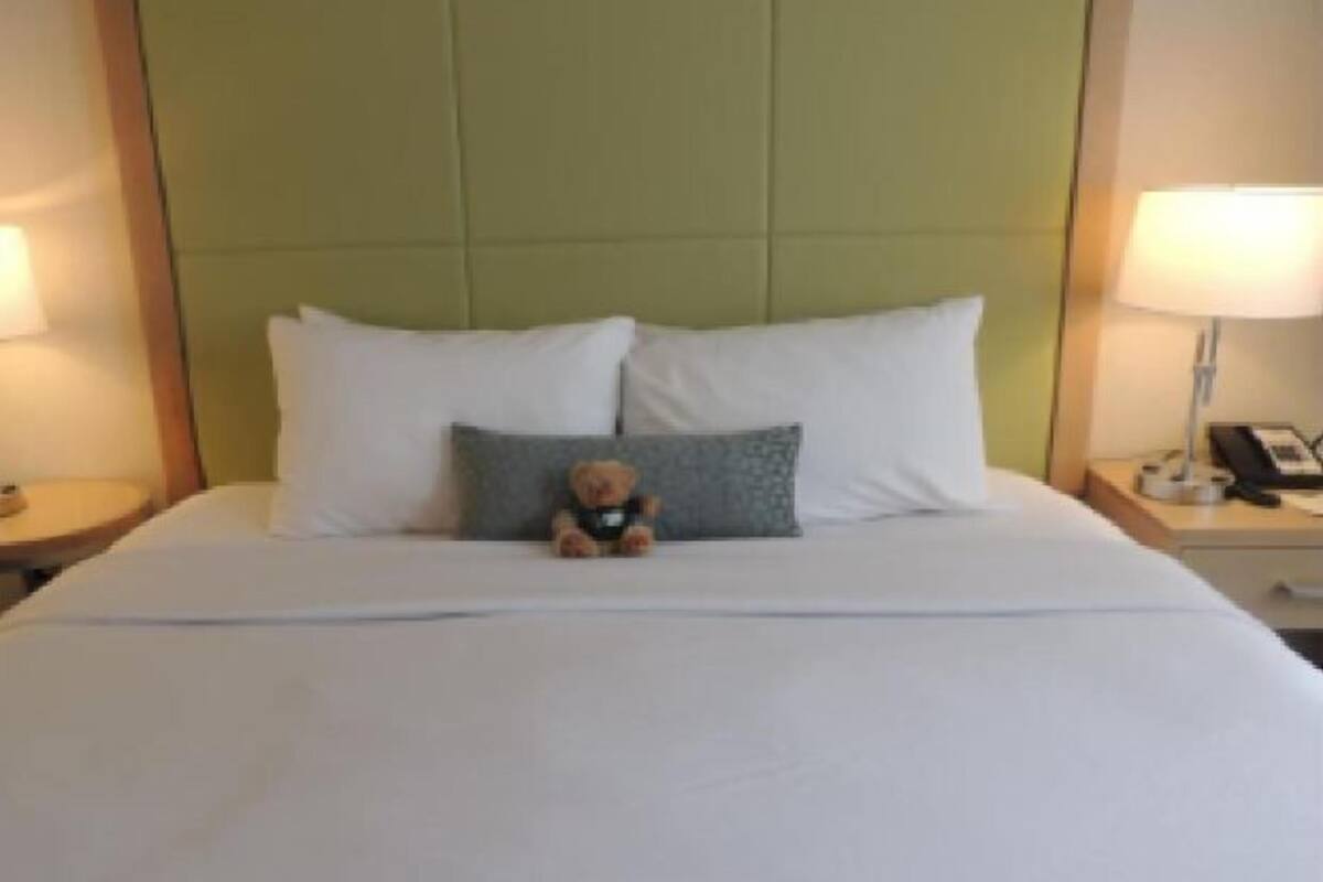 Premium bedding, pillow-top beds, in-room safe, desk