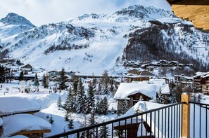 Vue sur les montagnes