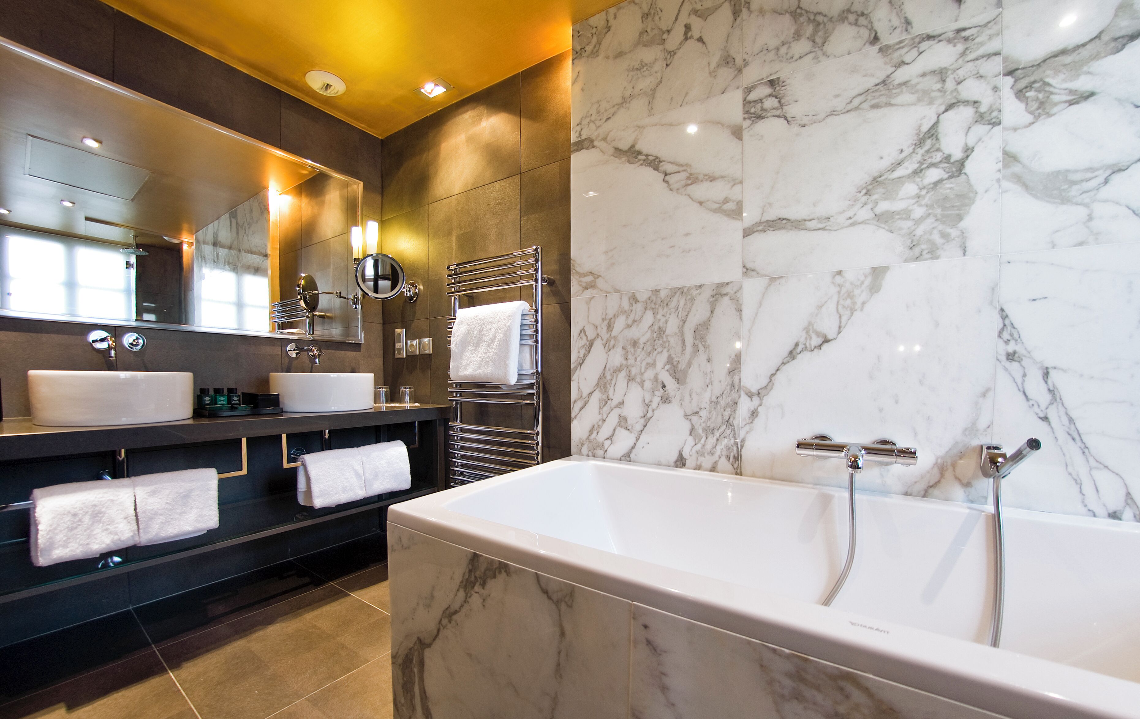 shower, free toiletries, hair dryer, bathrobes