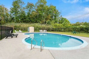 Seasonal outdoor pool