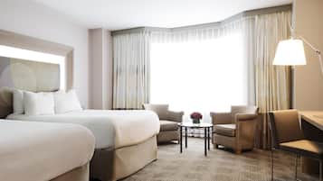 Superior Double Room, 2 Double Beds | Premium bedding, minibar, in-room safe, desk