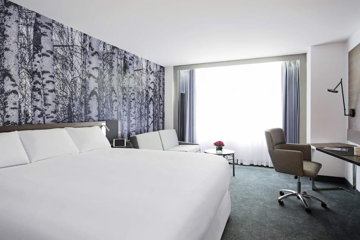 Camera Superior, 1 letto king con divano letto | Biancheria da letto di alta qualità, minibar, una cassaforte in camera