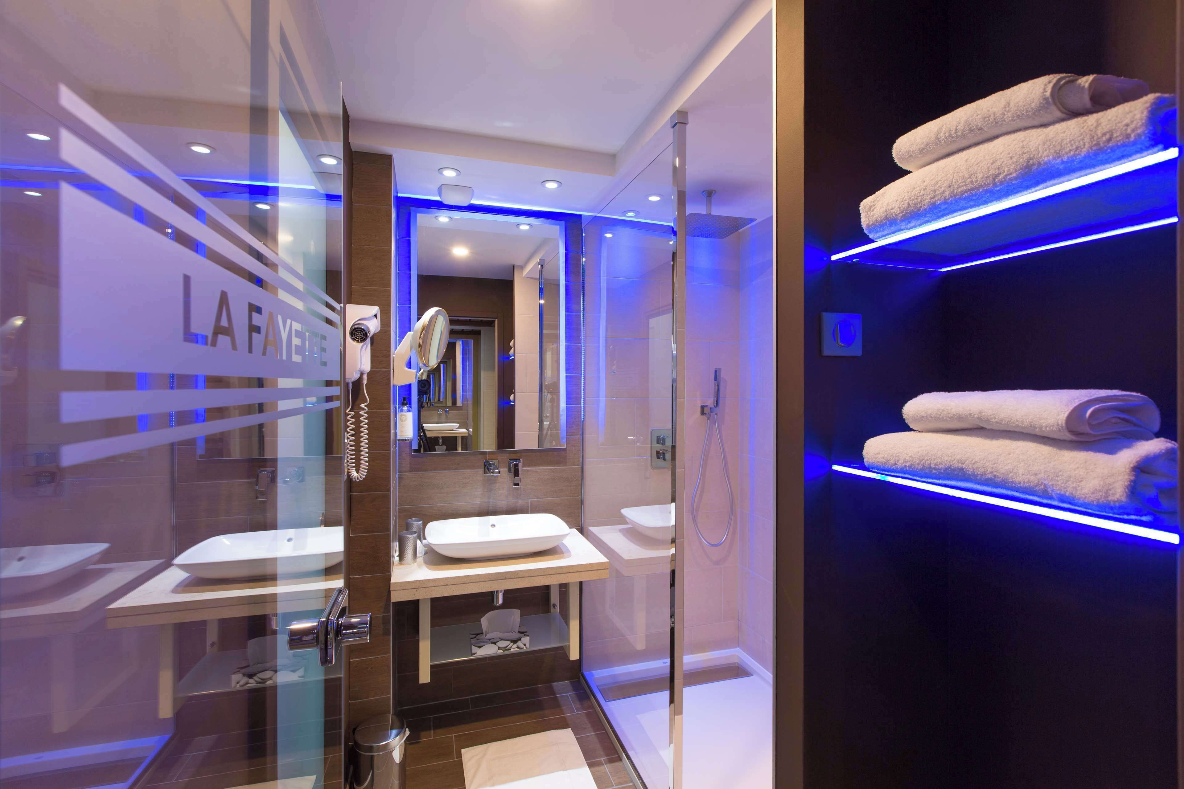 free toiletries, hair dryer, bathrobes, towels