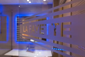 Free toiletries, hair dryer, bathrobes, towels