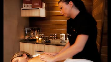 Hot stone massages, body scrubs, facials, manicures and pedicures
