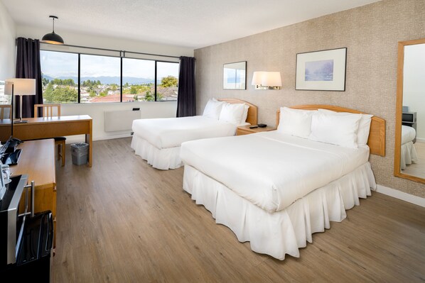 Superior kamer, 2 tweepersoonsbedden | Een bureau, verduisterende gordijnen, geluiddichte muren