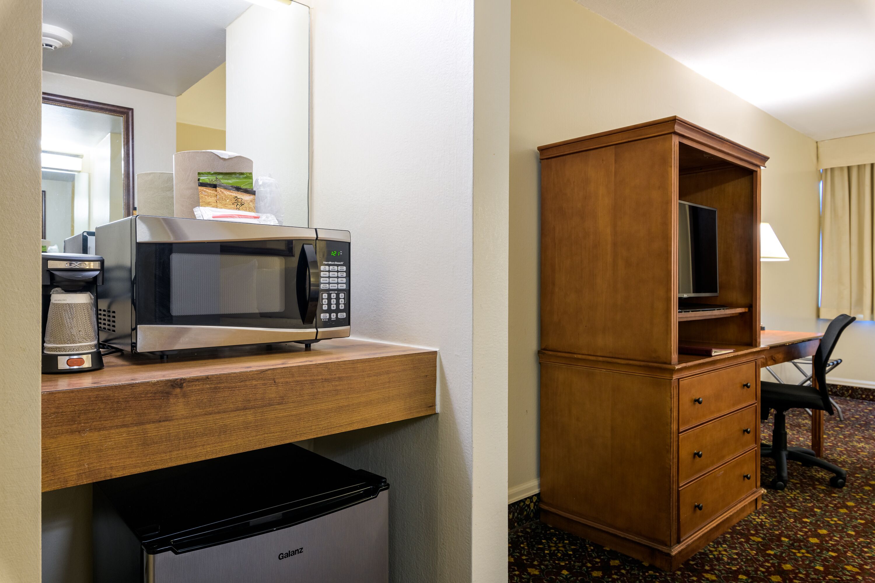 pillow-top beds, in-room safe, desk, blackout curtains