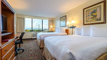 Standard Room, 2 Double Beds | Pillowtop beds, in-room safe, desk, blackout drapes