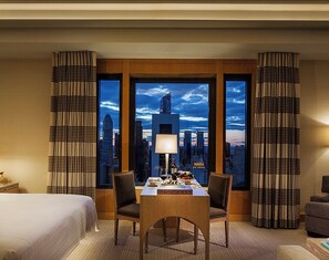Premium bedding, down duvets, minibar, in-room safe