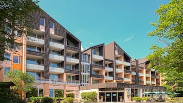 Fassade der Unterkunft