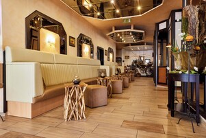 Sala de estar en el lobby