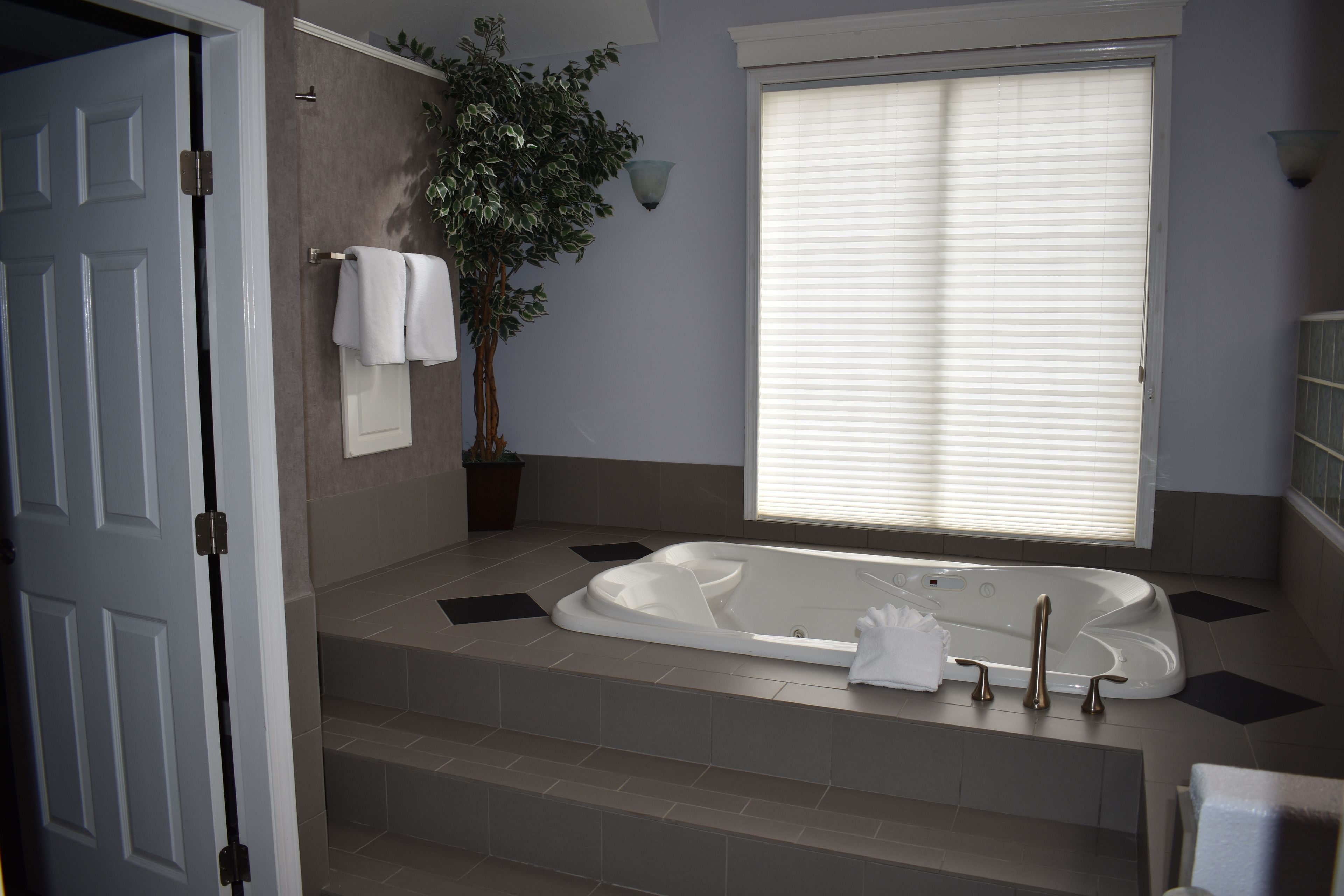 deluxe suite, 1 king bed, non smoking, kitchen | jetted bathtub