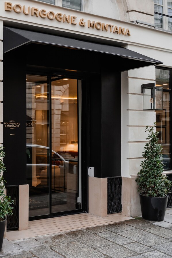 Façade de l’hébergement