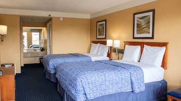 Standard Room, 2 Double Beds | In-room safe, iron/ironing board, cribs (free)