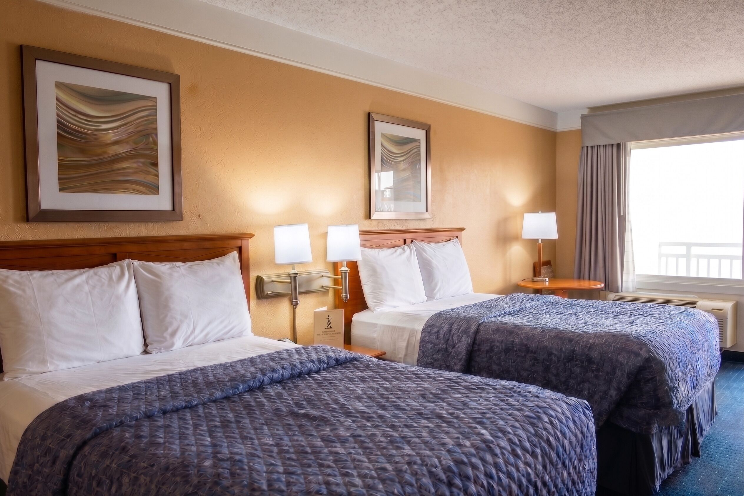 Standard Room, 2 Double Beds | In-room safe, iron/ironing board, cribs (free)