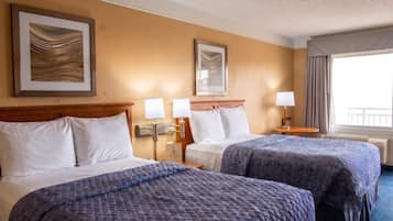 Standard Room, 2 Double Beds | In-room safe, iron/ironing board, cribs (free)