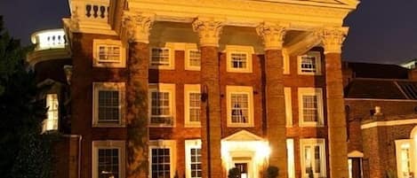 Front of property - evening/night