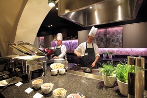 Daily buffet breakfast (EUR 20 per person)