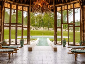 Outdoor pool - Abbaye des Vaux De Cernay, a Paris Society Collection hotel (Cernay-la-Ville)
