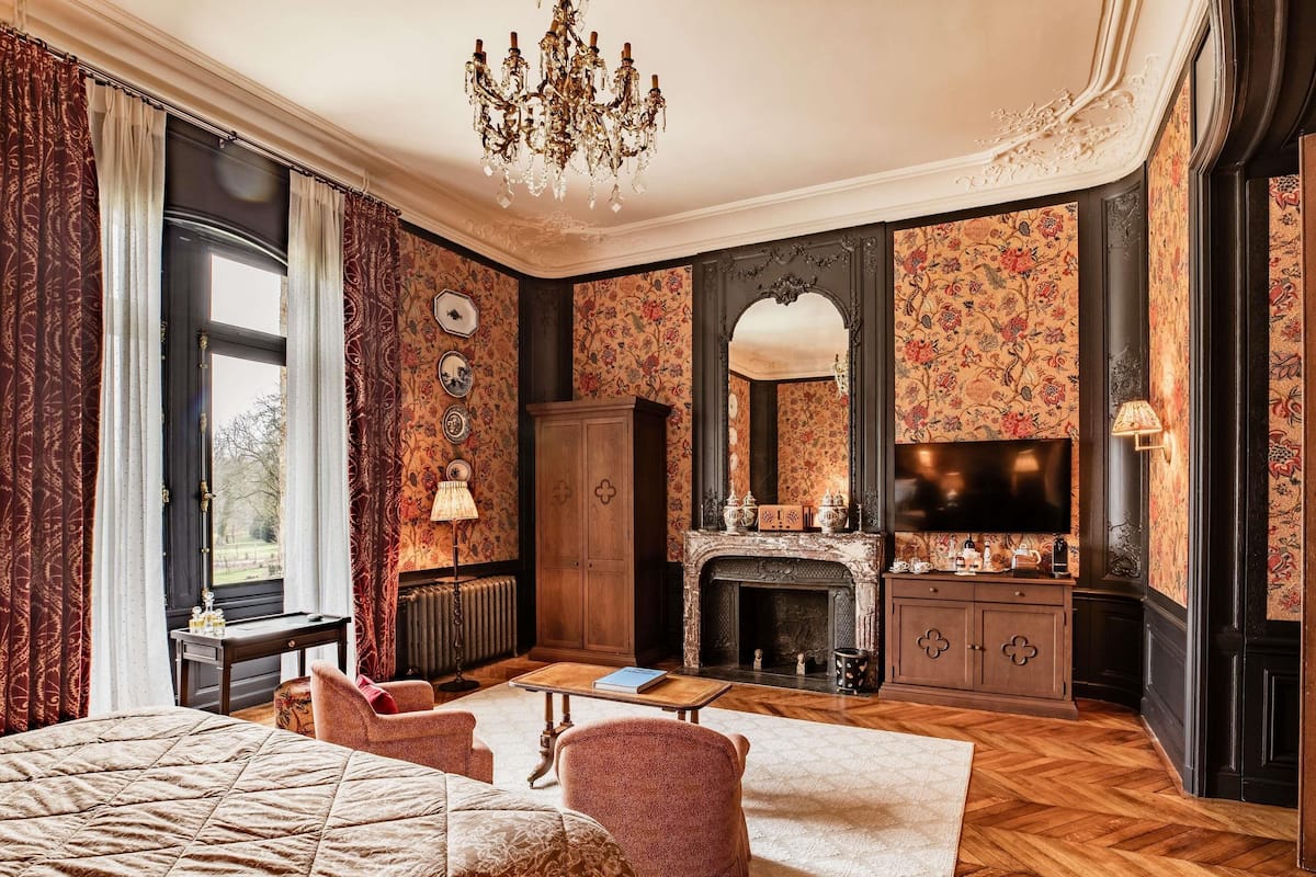 Suite du Baron (Abbaye) | Minibar, coffres-forts dans les chambres, décoration personnalisée