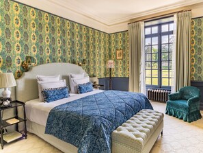 L'ABBAYE - La Particuliere Room, 1 King Bed, Estate or Building View, First Floor | Minibar, in-room safe, individually decorated, iron/ironing board - Abbaye des Vaux De Cernay, a Paris Society Collection hotel (Cernay-la-Ville)
