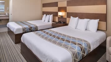 Standard Room, 2 Queen Beds, Non Smoking | 1 bedroom, in-room safe, desk, blackout curtains