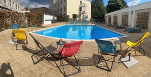 Seasonal outdoor pool