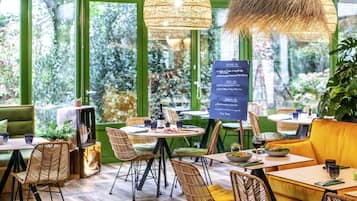 Breakfast, lunch, dinner served; French cuisine, garden views