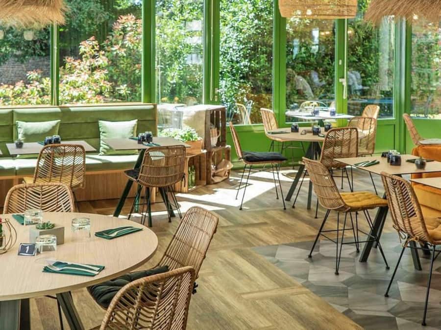 Breakfast, lunch, dinner served; French cuisine, garden views