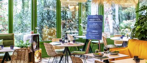 Breakfast, lunch, dinner served; French cuisine, garden views