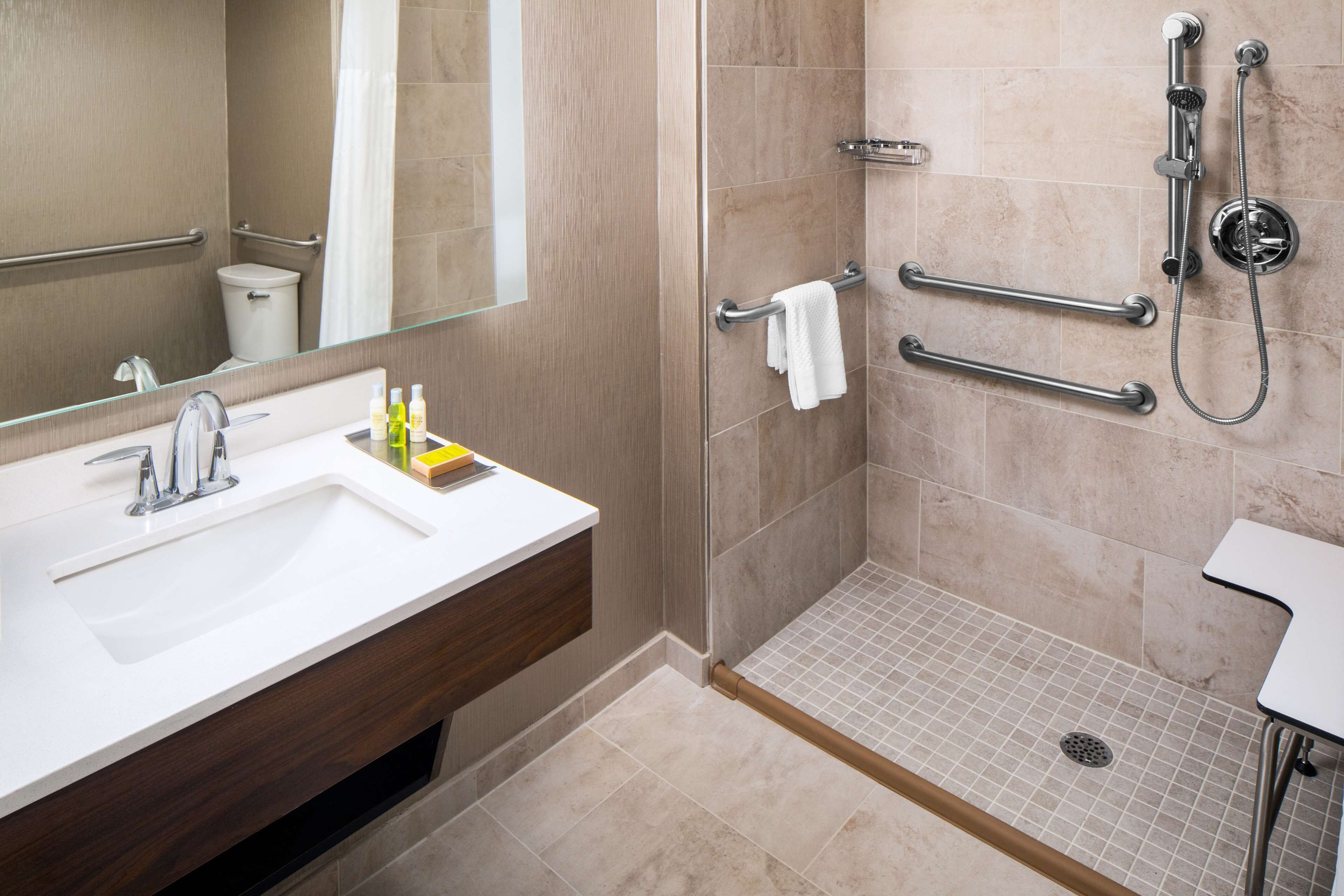 in-room safe, desk, blackout curtains, iron/ironing board