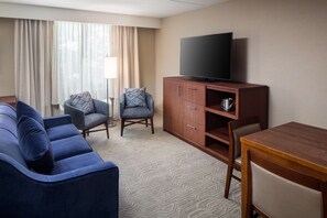 In-room safe, desk, blackout curtains, iron/ironing board