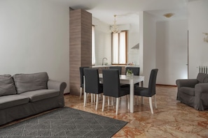 Apartment, 2 Bedrooms, Canal View, Annex Building | Living area | LCD TV