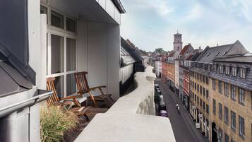 Penthouse with Balcony | Balcony view