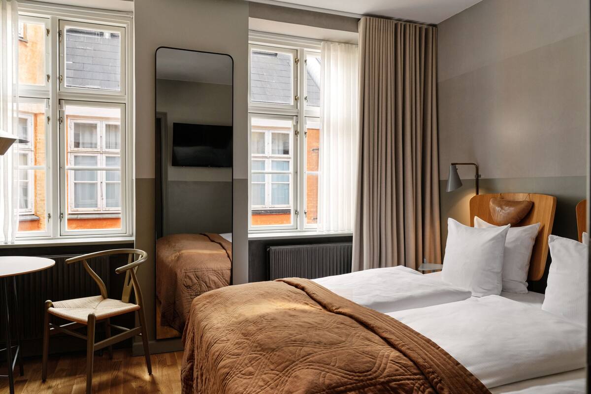 Literie hypoallergénique, couette en duvet d'oie