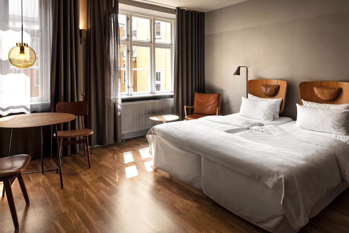 Allergitestet sengetøy, dundyner, safe på rommet og lydisolert