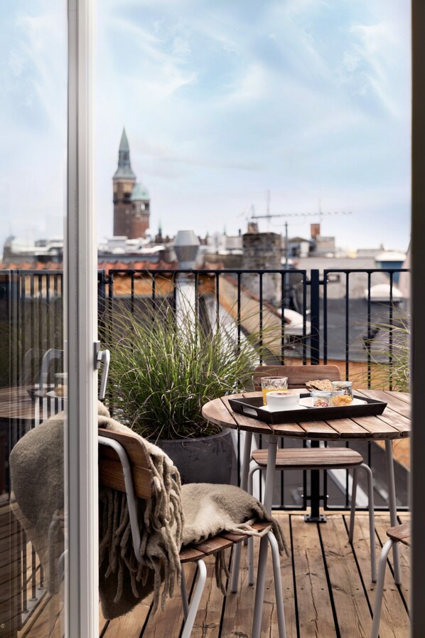 Loft Suite with Private Rooftop Balcony | Udsigt fra værelset