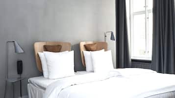 Standard Double or Twin Room | Hypo-allergenic bedding, down comforters, in-room safe, soundproofing