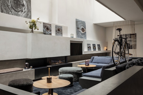 Sitteområde i lobbyen