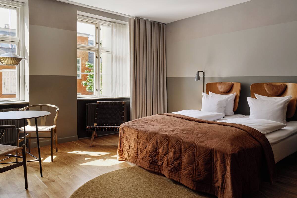 Literie hypoallergénique, couette en duvet d'oie