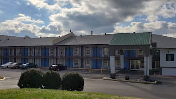 Façana frontal de l'allotjament