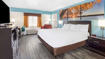 Desk, iron/ironing board, free cribs/infant beds, rollaway beds