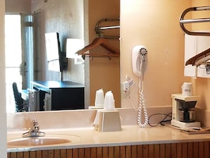 Standard Room, 2 Queen Beds, Non Smoking | Bathroom sink