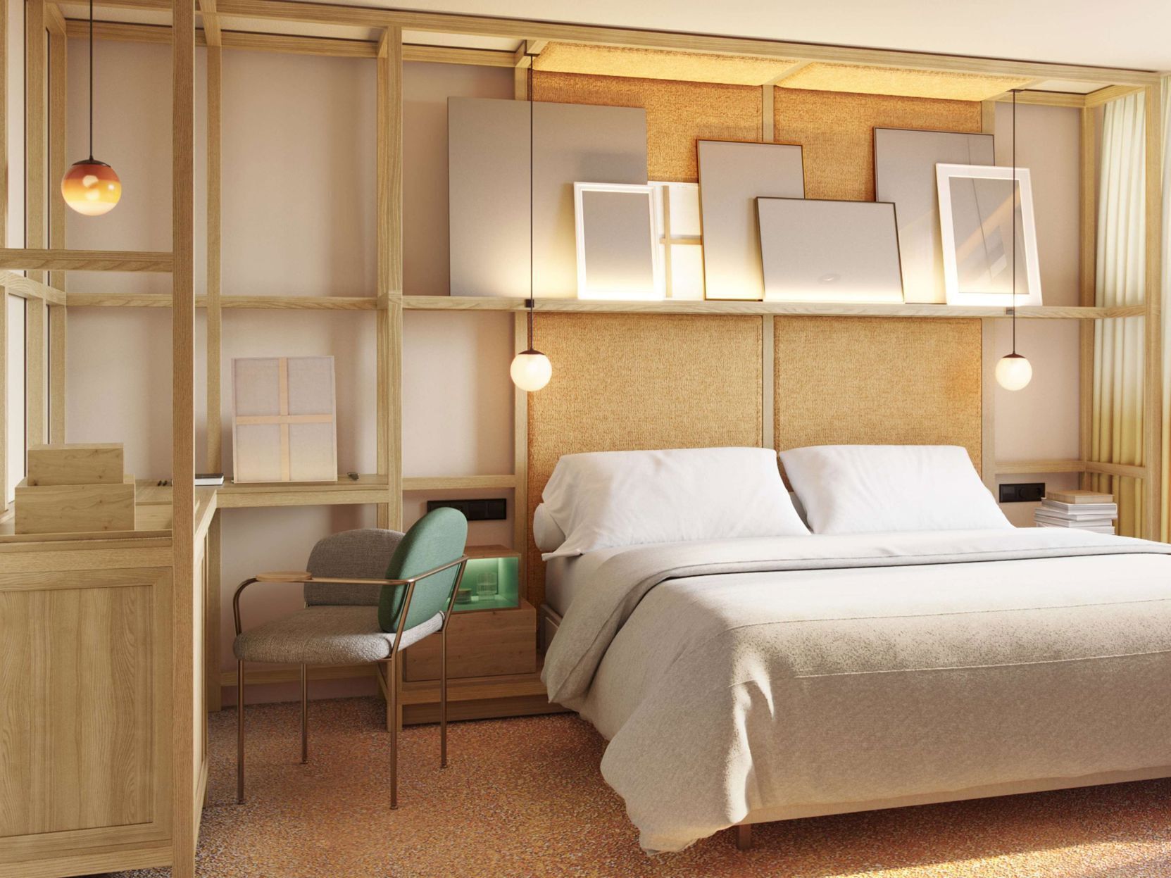 Literie de qualité supérieure, minibar, coffres-forts dans les chambres
