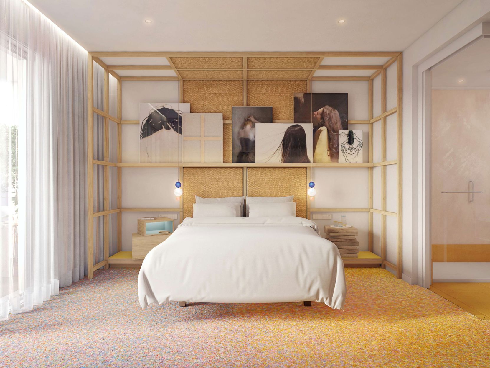 Literie de qualité supérieure, minibar, coffres-forts dans les chambres