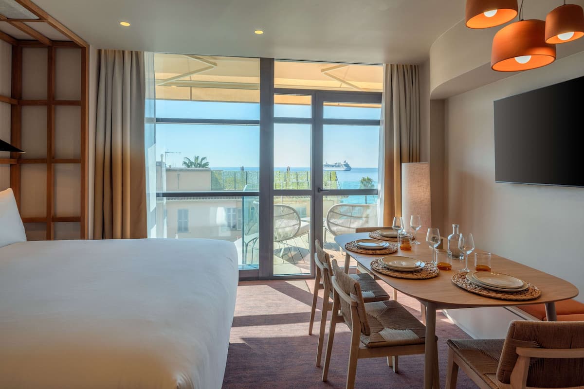 Căn hộ, 1 giường cỡ king, quang cảnh biển | Quang cảnh từ phòng