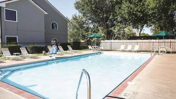 Seasonal outdoor pool